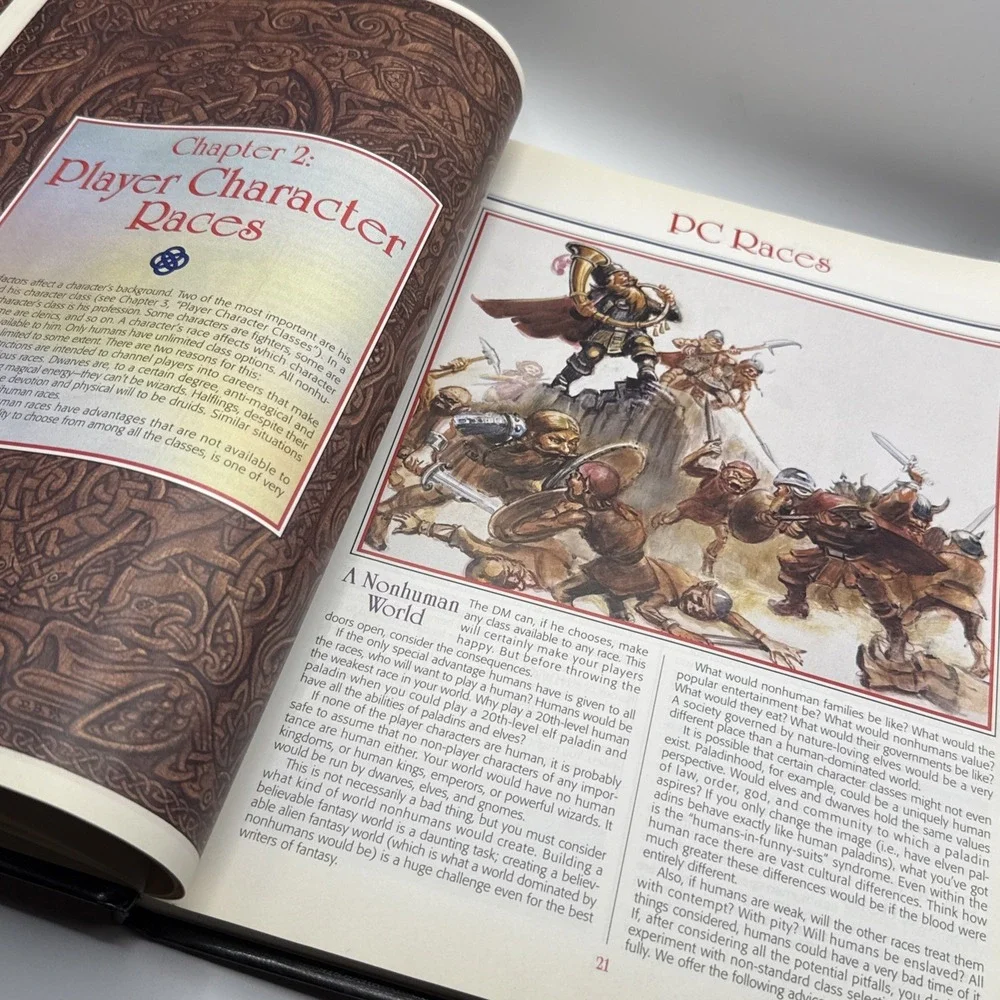 Dungeon Master Guide Advanced Dungeons & Dragons 2nd Edition Core Rulebook 1995